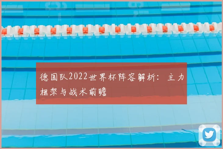 德国队2022世界杯阵容解析:主力框架与战术前瞻