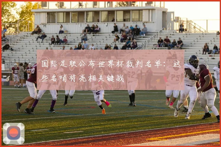 国际足联公布世界杯裁判名单：这些名哨将亮相关键战